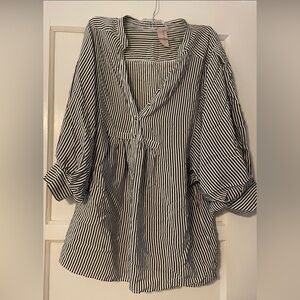 Gemma Striped Blouse size Small